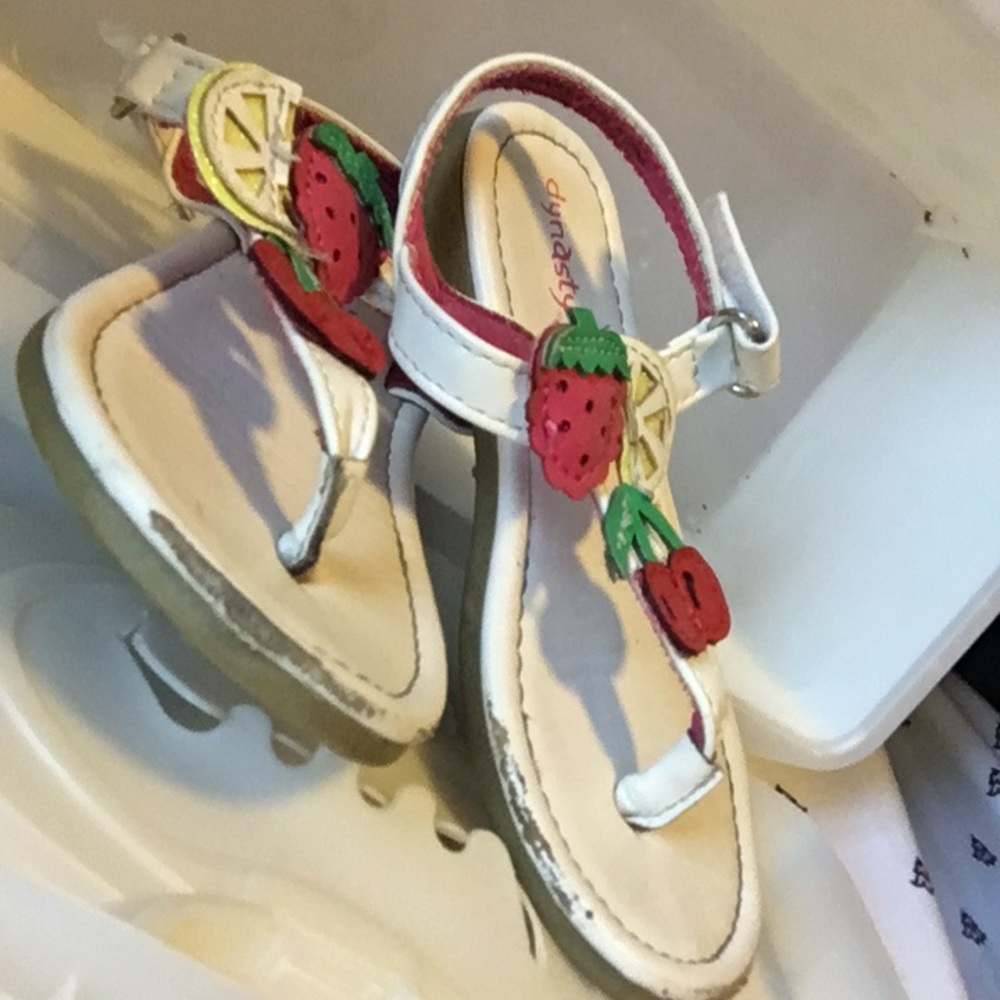 Fruity sandals